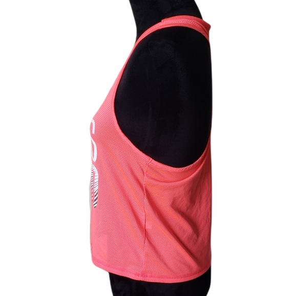 B2G1 Aeropostale LLD Fit Feels Good Orange Tank - Picture 4 of 6